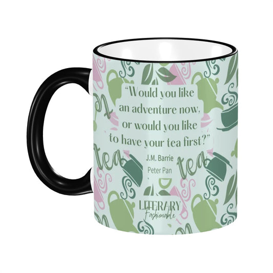 Tea Mug featuring J.M. Barrie - A Literary Gift for Tea Lovers