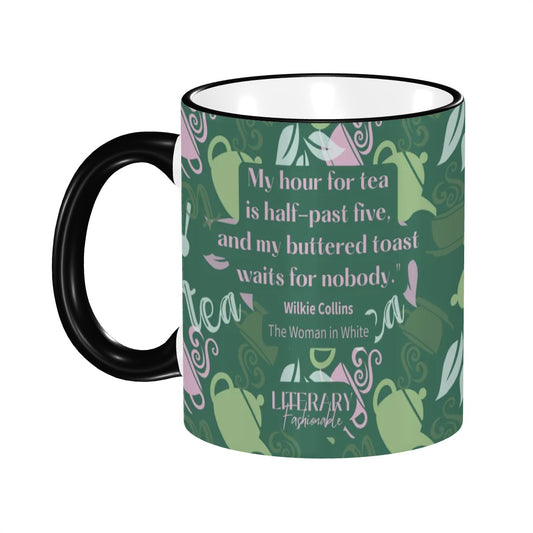 Tea Mug featuring Wilkie Collins - A Literary Gift for Tea Lovers